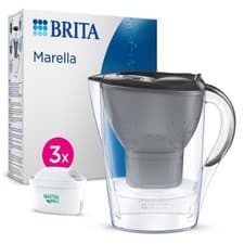 Image of BRITA Marella Water Filter Jug Graphite 2.4L Starter Pack incl. 3x MAXTRA PRO...