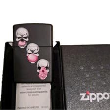 Image of rare collectable Zippo Skull Bubblegum 28398