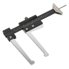 Image of Sealey Brake Disc Calliper 0-56mm With Tyre Tread Depth Gauge Callipers DIY