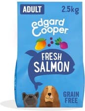 Image of Edgard Cooper Grain Free Dog Food Dry, Salmon 2,5kg, Natural Kibble Dry Dog Food