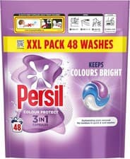 Image of Persil Colour Protect 3 in 1 Washing Capsules 48 washes.