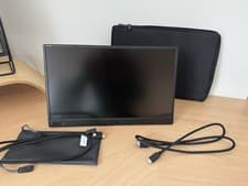 Image of ASUS ZenScreen MB169CK 16” Portable Monitor | FHD IPS | USB-C | Case + Cables
