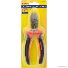 Image of 6 inch 150mm Side Cut Pliers with rubber grip handles