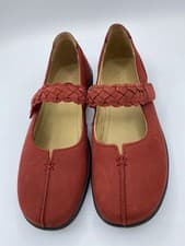 Image of Ladies   New.  Hotter  Red Shoes Size 6 EXF Wide Fitting  Never Worn