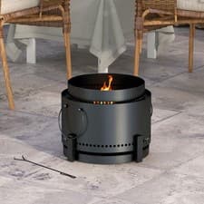 Image of Smokeless Fire Pit Portable Wood Burning Firepit with Ash Catcher