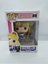 Image of Funko Pop! Animation: Sailor Moon - Sailor Moon and Luna #89 Vinyl Figure