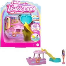 Image of Mini Barbie Land Dream Boat Playset