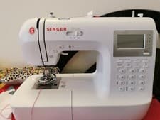 Image of SINGER Professional Sewing Machine, 9100 with Canvas Cover