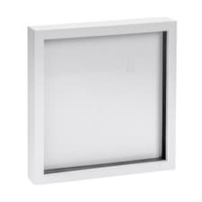 Image of Nicola Spring 3D Box Photo Frame - 20 x 20" - White