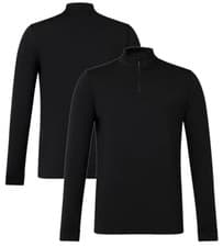Image of Castore Men's 1/4 Zip Top Black Training Quarter Zip Top - New