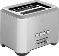 Image of Sage The 'A Bit More' Toaster 2 Slice With Wide Slots Brushed Stainless Steel