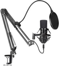 Image of RED5 Nova Gaming Microphone USB Plug & Play Clamping Boom Arm Multiplatform Kit