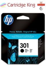 Image of HP 301 Black Original Ink Cartridge - CH561EE
