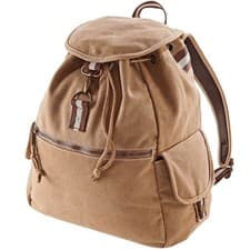 Image of Quadra Vintage Canvas Backpack - 18 Litres (Pack of 2) BC4191