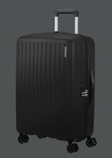 Image of *BRAND NEW* American Tourister Rejoy Black Medium Suitcase Luggage 68cm £49!!