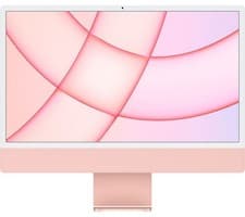Image of APPLE iMac 4.5K 24" (2021) - M1, 512GB SSD, Pink - REFURB-C