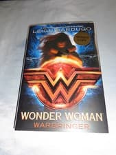 Image of Wonder Woman Warbringer DC ICONS by Leigh Bardugo SIGNED 1st/1st 2017 HCDJ New!