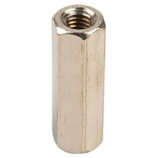 Image of R-TECH 524400 Hex Threaded F-F Spacers Brass M3 16mm - Pack Of 25