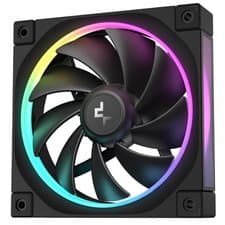 Image of DeepCool FL12 120mm PWM ARGB Case Fan - High Performance - Black - 3 Pack