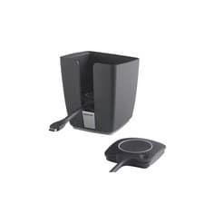 Image of Barco ClickShare Button and Tray Pack. Product colour: Black Placement suppor...