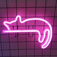 Image of LED Neon Sign Light LED Wall Lights Visual USB Bar Lamp Night Light Party Decor