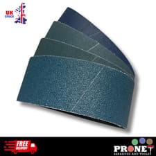 Image of 100x610mm Zirconia Sanding Belts P36 P60 P80 P120 4" x 24" - 4 or 8 Pack