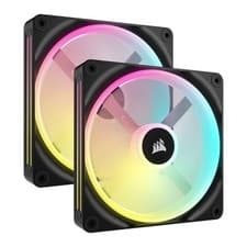 Image of 140mm Corsair iCUE LINK QX140 RGB, 7 Blade, PWM, ARGB LEDs, Magnetic Dome Bearin