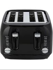 Image of 4 Slice Toaster Black BRAND NEW IN THE BOX FREE DELIVERY