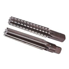 Image of MT3 Morse Taper Reamer H8 8 Flutes Steel for Aluminum Copper Plastic 2Pieces