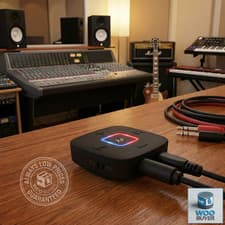 Image of KitSound Bluetooth Wireless Music Adaptor 2 / Transmitter / Reciever / 3.5mm