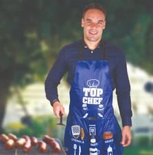 Image of Fizz Creations Novelty Man Apron BBQ Chef Novelty Cooking Accessory