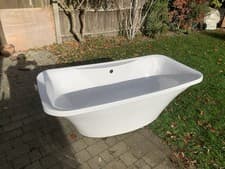 Image of Freestanding Bath. Double Ended. 1780mm x 870mm. Never Fitted.