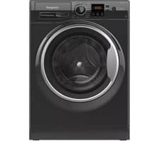 Image of HOTPOINT NSWM 7469 BS UK 7 kg Washing Machine - Black - REFURB-C