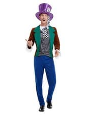 Image of Smiffys Mad Hatter Costume, Multi-Coloured (Size M)