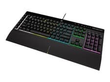 Image of Corsair K55 RGB PRO Gaming Keyboard with Membrane Keys, Dynamic RGB Backlight, 6