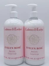 Image of Crabtree & Evelyn - EVELYN ROSE Moisturizing BODY LOTION 500ml (2-Pack)