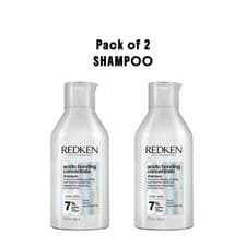 Image of PACK OF 2 Redken Acidic Bonding Concentrate Shampoo, 300ml Damage Repair