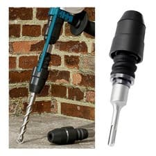 Image of SDS Plus to SDS Max Adapter Rotary for Rotary Hammers Electric Drill Machine