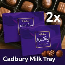 Image of Cadbury Milk Tray Bundle - 2 x 78g - Perfect for Valentines Day