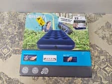 Image of Bestway Single Airbed, Inflatable Air Mattress for One, Blow Up Camping Single B