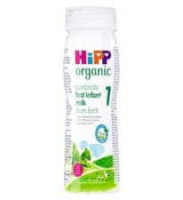 Image of HiPP Organic 1 First Infant Baby Milk Ready To Feed Bottle From Birth 200ml