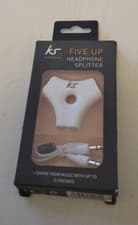 Image of Kitsound Five-Up Headphone Splitter White - New