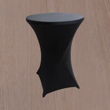 Image of New Wedding Party Stretch Cocktail Poseur Bar Hotel Spandex Table Cover Cloth UK