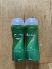 Image of Durex Play Massage 2 in 1 Lube 200mL Massage Gel Soothing Aloe Vera - 1-3 Packs