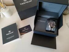 Image of Beautiful Genuine TAG heuer Carrera 5s Mens Superior Wristwatch plus Wolf Winder