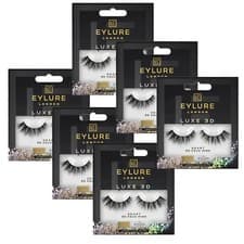 Image of EYLURE LUXE 3D FAUX MINK Reusable Fake Lashes - HEART - 6 PACK