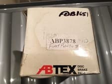 Image of ABTEX ABP3878 Front Brake Pads Set Fits Fiat Punto 1994-2009 Lancia Y 1995-2003