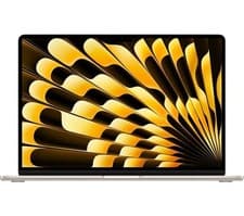 Image of APPLE MacBook Air 15.3" (2023) - M2 8GB Ram 256GB SSD A2941, MQKU3B/A -Starlight