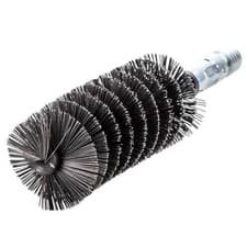 Image of Lessmann Threaded Tube Brush 30mm Steel Wire LES506130