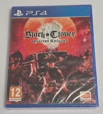 Image of Black Clover Quartet Knights PS4 Game PlayStation 4 RARE NEW Sealed